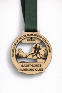 médaille de la course de la petite camargue